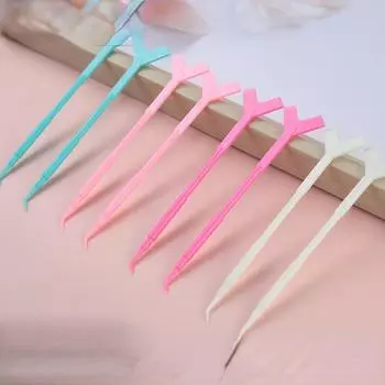 Красота татуировки прививки ресниц выбор 3 в 1 Красота разделения ресниц инструмент для прививки ресниц Y-тип горячая кисть для ресниц