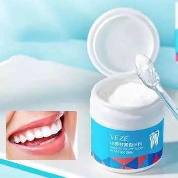 Красота Уход за кожей Уход за полостью рта Зубной порошок Пищевая сода Мята Очищение пятен на зубах Свежее дыхание Очищение полости рта Зубной порошок Зубной порошок 50 г