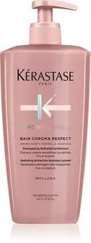 Krastase Chroma Absolu Bain Chroma Respect shampoing hydratant pour cheveux colors TU прозрачный