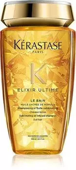 Krastase Elixir Ultime Le Bain shampoing pour cheveux ternes et fatigus TU прозрачный