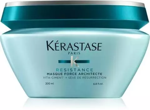 Krastase Rsistance Masque Force Architecte укрепляющая маска для слабых и поврежденных волос и против секущихся кончиков TU прозрачный