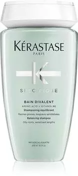 Krastase Spcifique Bain Divalent shampoing nettoyant en profondeur pour cuir chevelu gras TU прозрачный