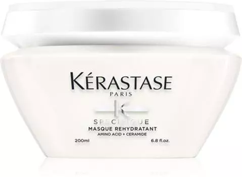 Krastase Spcifique Masque Rehydratant mask for dry and sensitized hair TU прозрачный