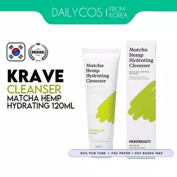 Krave Beauty Matcha Hemp Увлажняющий гель для умывания 120 мл