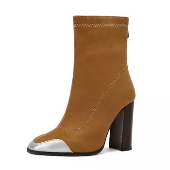 Krazing Pot полиуретановые туфли осень-зима 47 размер 48 размер 49 размер 50 Ботинки челси с круглым носком на молнии сохраняющие тепло ботильоны 34 чёрный