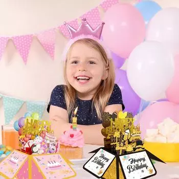 Креативная 3D-открытка ко Дню учителя ручной работы с поздравлениями с днем рождения для учеников. s664 butterfly 3D birthday card