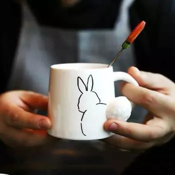 Креативная 3D трехмерная керамическая кофейная чашка с животными, индивидуальная кружка, кофейная чашка, чашка для молока