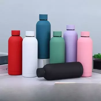 Креативная американская маленькая чашка для рта, чашка из нержавеющей стали 304, большая вместительная уличная кружка, портативная простая чашка для путешествий 500ml белый