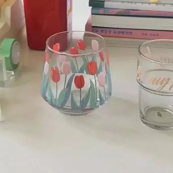 Креативная банка Форма Чай Сок Молоко Стеклянная чашка Кружка для кофе Бокал для вина Стакан для напитков Посуда для напитков из боросиликатного стекла Прочный 301-400ml