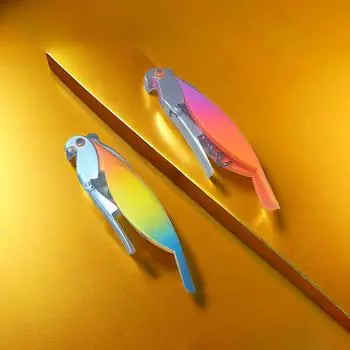 Креативная цветная открывалка для винных бутылок в форме попугая, многофункциональная бытовая открывалка для пивных бутылок