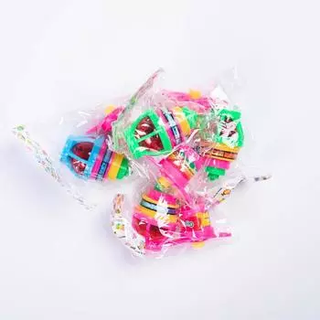 Креативная детская флеш-игрушка Светящийся вращающийся гироскоп Красочный гироскоп Пусковое устройство с ремнем для выбрасывания Игрушка-ковер gyro size [10x4cm]