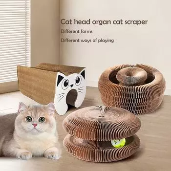Креативная доска для кошачьих когтей Товары для животных, Лазалки для кошек Специальные игрушки для кошек One Size