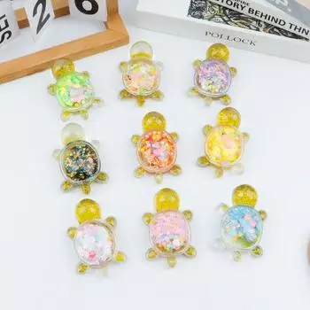 Креативная фигурка черепахи, украшение, зыбучие пески, сыпучий песок, слепая коробка, украшение для салона автомобиля, милая черепаха, пчела 1pcs