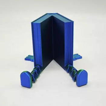 Креативная фигурка с подвижными суставами для книги-компаньона One-piece, фигурка с подвижными суставами в подарок для книголюбов. One Size синий