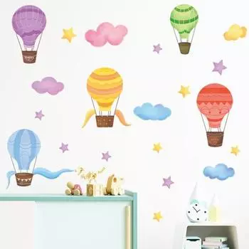 Креативная фоновая наклейка, прочная, симпатичная, самоклеящаяся наклейка на стену