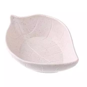 Креативная форма листа, ПП, приправа, блюдо, соус, уксус, мини-тарелка, инструмент розовый