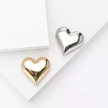 Креативная и изысканная брошь в виде любви из гальванического сплава, простая и модная булавка для женского пиджака и корсажа