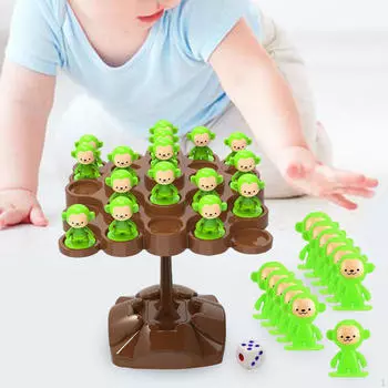 Креативная игрушка-качели «Обезьяна Баланс», учебное пособие, образовательное взаимодействие родителей и детей для детей