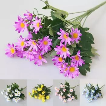 Креативная имитация цветка Гибкая Устойчивость к атмосферным воздействиям Долговечная фиолетовый