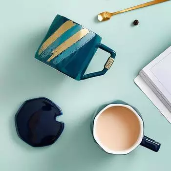 Креативная индивидуальная кружка, керамическая чашка для воды, кофейная чашка в скандинавском стиле, чашка для молока, чашка для завтрака