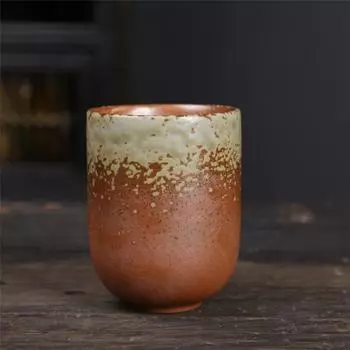 Креативная керамическая чашка Чашка для чая Кунг-фу Чашка для эспрессо Чашка для чая Чашка из грубой керамики Ретро чашка для чая 110ml