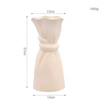 Креативная керамическая ваза Mo Landi в форме талии, украшения в виде бабочки, цветочная композиция для гостиной, контейнер, украшения для дома розовый