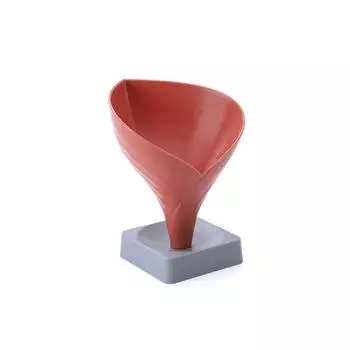 Креативная клетка для хранения палочек для еды, кухонная полка для хранения, воронкообразная полка для хранения цветов, фруктовая тарелка Red