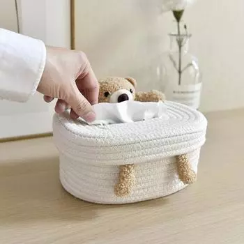 Креативная коробка для салфеток в скандинавском стиле для хранения в гостиной. Настольная корзина для хранения.