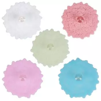 Креативная крышка для чашки из пищевого силикона, термостойкая крышка с алмазным зажимом, AU Meat meal