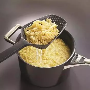 Креативная кухня, сито для еды, совок, нейлоновая ложка, приспособления для слива, большой дуршлаг, фильтр для супа, бытовые кухонные принадлежности 1PCS