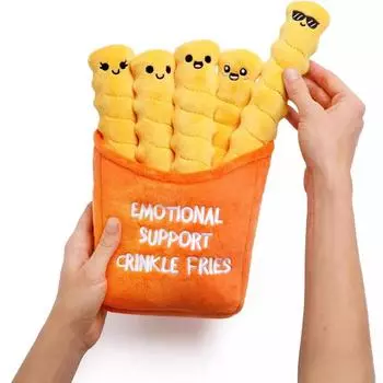Креативная кукла-игрушка «Мятый картофель фри» 25cm