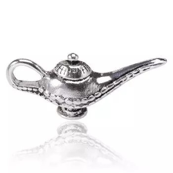 Креативная латинская волшебная лампа Брошь Ретро сплав волшебная лампа Брошь Простая модная одежда Булавка золотой