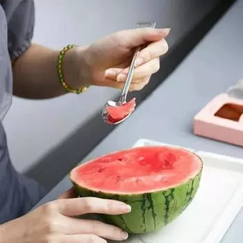 Креативная ложка-лопатка из нержавеющей стали Мини-ложка для кофе Фрукты Мороженое Десертные ложки Кухонные совки Посуда Набор столовых приборов