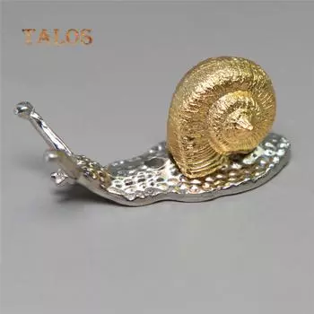 Креативная лягушка в форме улитки, палочка, конус, держатель для курильницы, тарелка, украшение, домашний декор Gold Snail