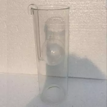 Креативная масляная лампа из прозрачного стекла, свет для читального зала, декор, керосиновая горелка 15 см 15cm