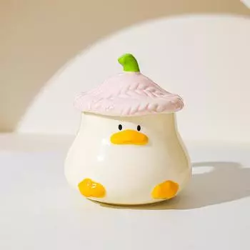 Креативная милая керамическая кружка с уткой, сувенир, милая питомец, личность, мультяшная кофейная чашка, высокая чашка 401-500ml