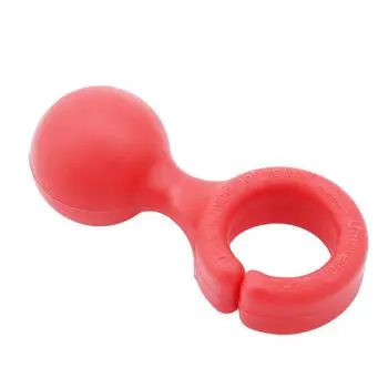 Креативная мини-вешалка для зонтов, удобный пластиковый держатель, симпатичный дизайн, легко подвешивается, полипропиленовая подставка для зонтов, вешалка, пластиковый держатель красный