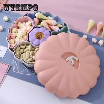 Креативная многорамочная тарелка с фруктами, коробка для конфет с сухофруктами, домашний поднос с фруктами, журнальный столик для гостиной, сетка, красные закуски One size