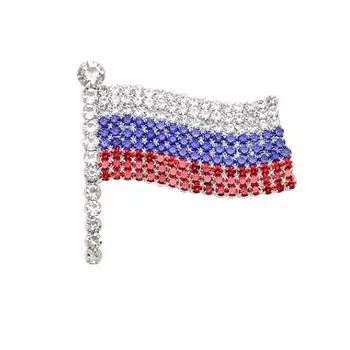 Креативная, модная, персонализированная брошь со стразами, нагрудный цветок, универсальная брошь-значок One Size