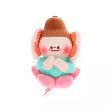 Креативная мультяшная плюшевая игрушка Будда, мягкая кукла, брелок для ключей, сумка, подвеска, милые плюшевые куклы, брелок, украшение для автомобильного ключа