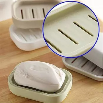 Креативная мыльница в скандинавском стиле цвета конфет с крышкой, держатель для мыла, подставка для лотка, полка для хранения, аксессуары для ванной комнаты синий