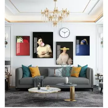 Креативная настенная картина для украшения гостиной, всемирно известная картина, настенное искусство, фэнтезийные холсты, постеры и принты, фигурка 21cm30cm NoFrame