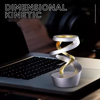 Креативная настольная игрушка-фиджет с подвесным гироскопом для учебы или в качестве подарка золотой