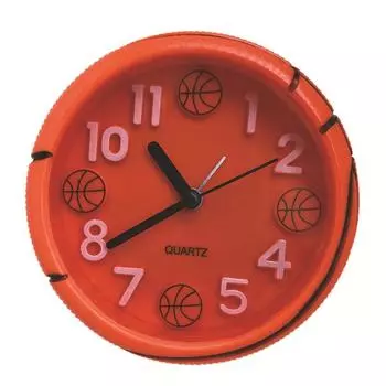 Креативная настольная сигнализация с футбольным узором, настольные часы-подставка, часы для дома, комнаты, кухни, офиса белый