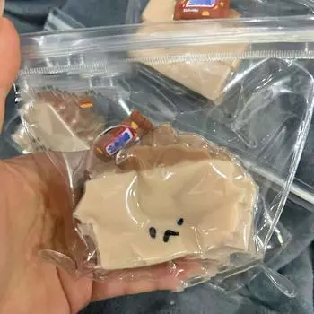 Креативная Новинка Забавная Игрушка-Непоседа Каштан Мешочек Каштанов со Вкусом Шоколада Мягкие Липкие Липкие Игрушки-Непоседы Детские Сквиши