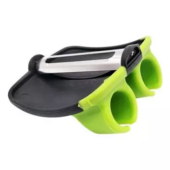 Креативная овощечистка для фруктов и овощей, терка для измельчения моркови и картофеля, палец типа