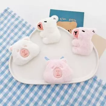 Креативная плюшевая брошь Капибара, забавный значок Капибара, украшение на рюкзак в виде булавки Капибара Style A