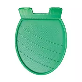 Креативная подставка для ложки из пищевого пластика, подставка для половника для соуса, нескользящий держатель кухонной утвари для столешниц, обеденных столов, отелей 1pc зелёный