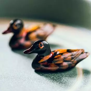 Креативная подставка для столовой посуды из смолы в виде ложки и вилки в форме утки, подставка для палочек для еды, держатель для палочек для еды, стойка для столовой посуды 10pcs