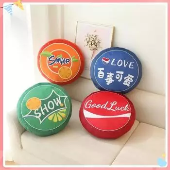 Креативная подушка Coca Cola Sprite Beverage Cushion Подушка для окна Подушка для спальни Татами Круглая подушка для дома